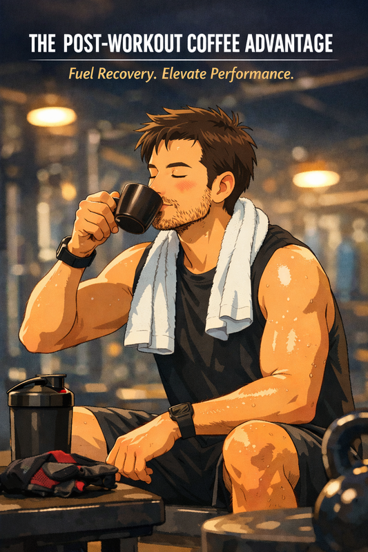 The Post-Workout Coffee Advantage:Fuel Recovery. Elevate Performance.