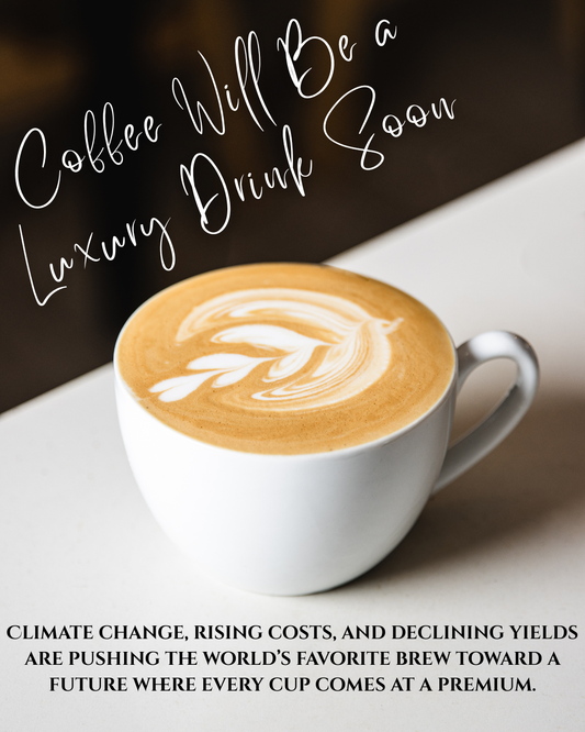 Coffee Will Be a Luxury Drink Soon