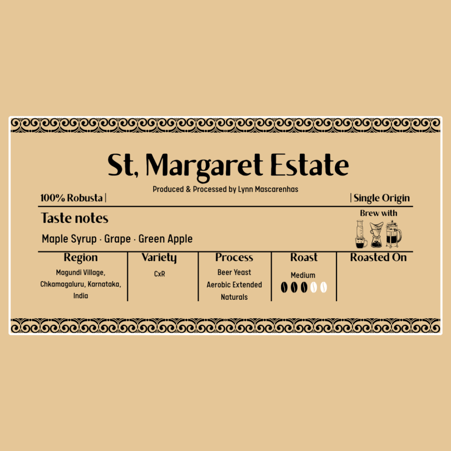 St. Margaret Estate Robusta - Kölsch