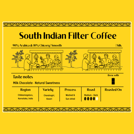 South Indian Filter Coffee - Silk (Smooth)