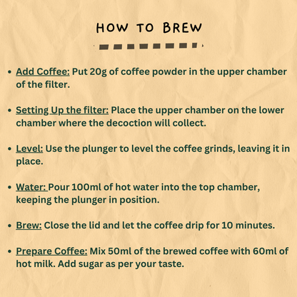 South Indian Filter Coffee
