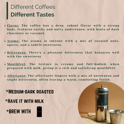 South Indian Filter Coffee - Whole Beans