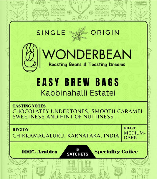 Easy Brew Bag - Kabbinahalli Estate