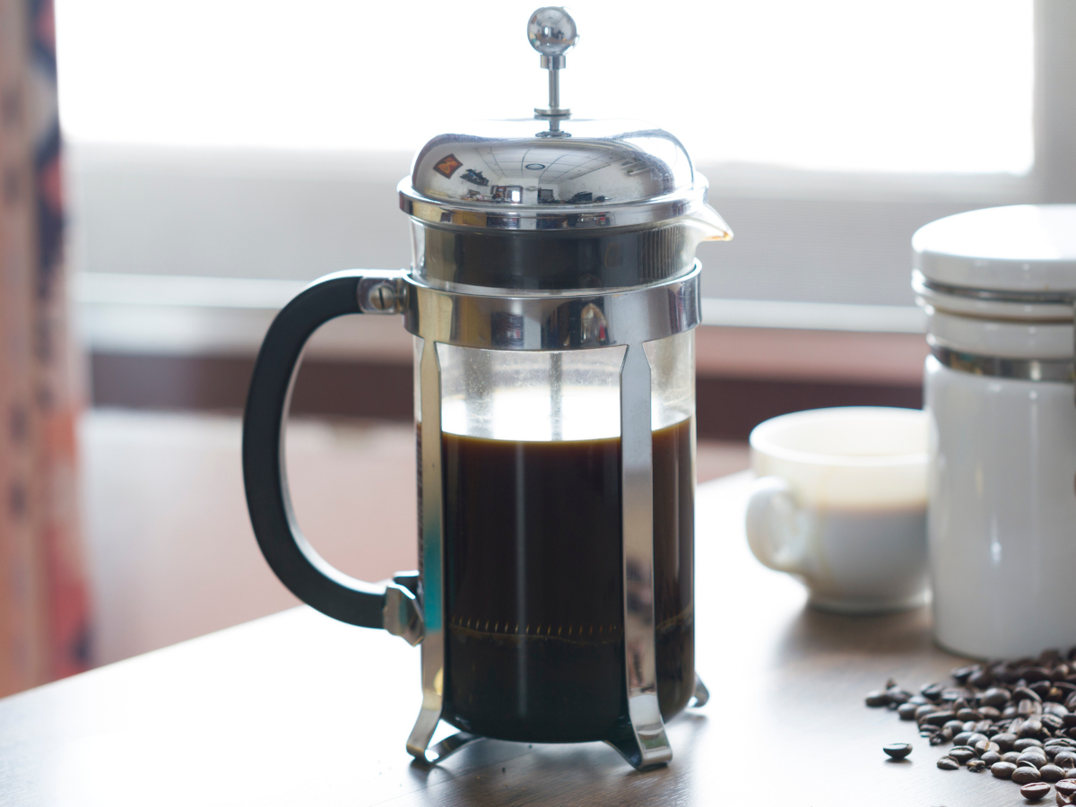 How to brew Wonderbean French Press coffee at home.